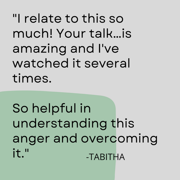 Combating Anger in Your Homeschool Mini Course
