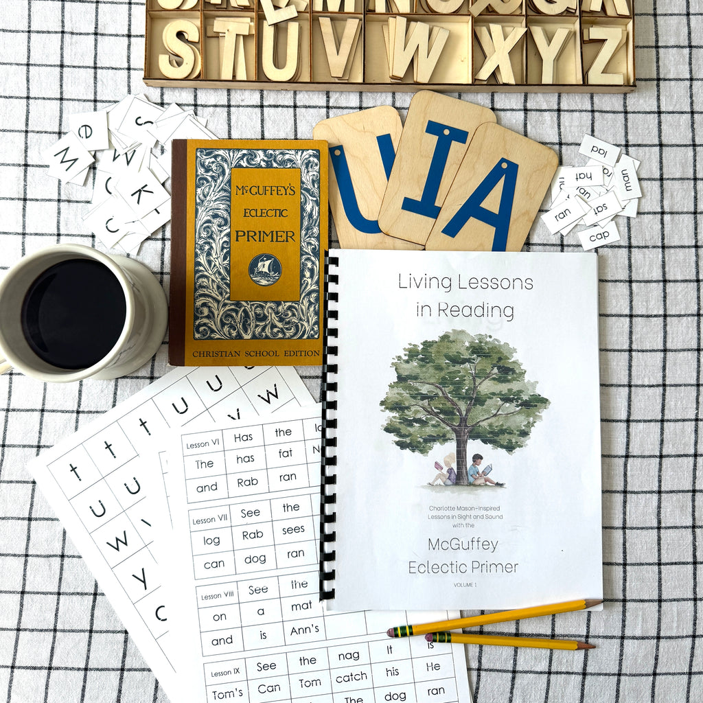Reading Volume Living Lessons in Reading, Volume 1 – Little House Learning Co.
